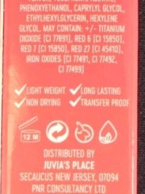 Juvia’s Place Red Velvet MINI Liquid Matte Lipstick – Bold - Two For $18